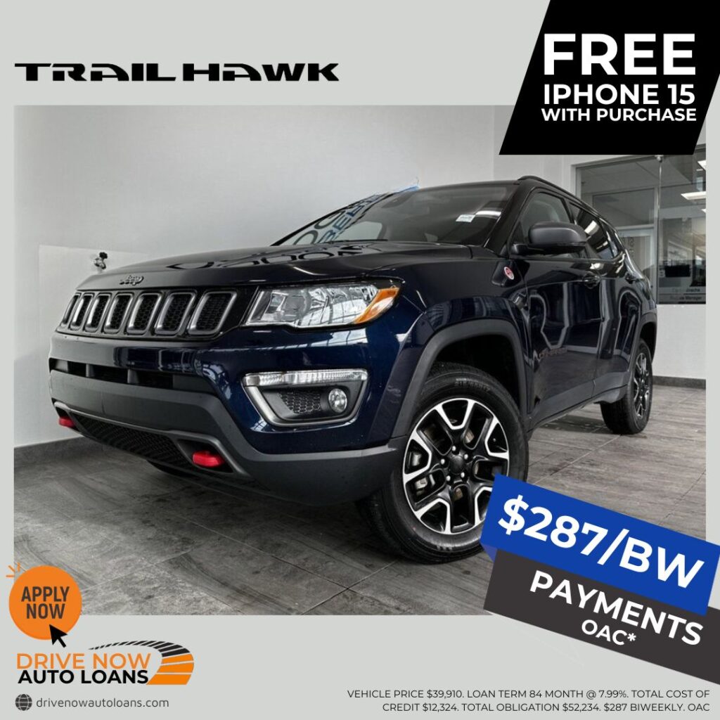 2021 Jeep Compass Trailhawk – Stock P1886